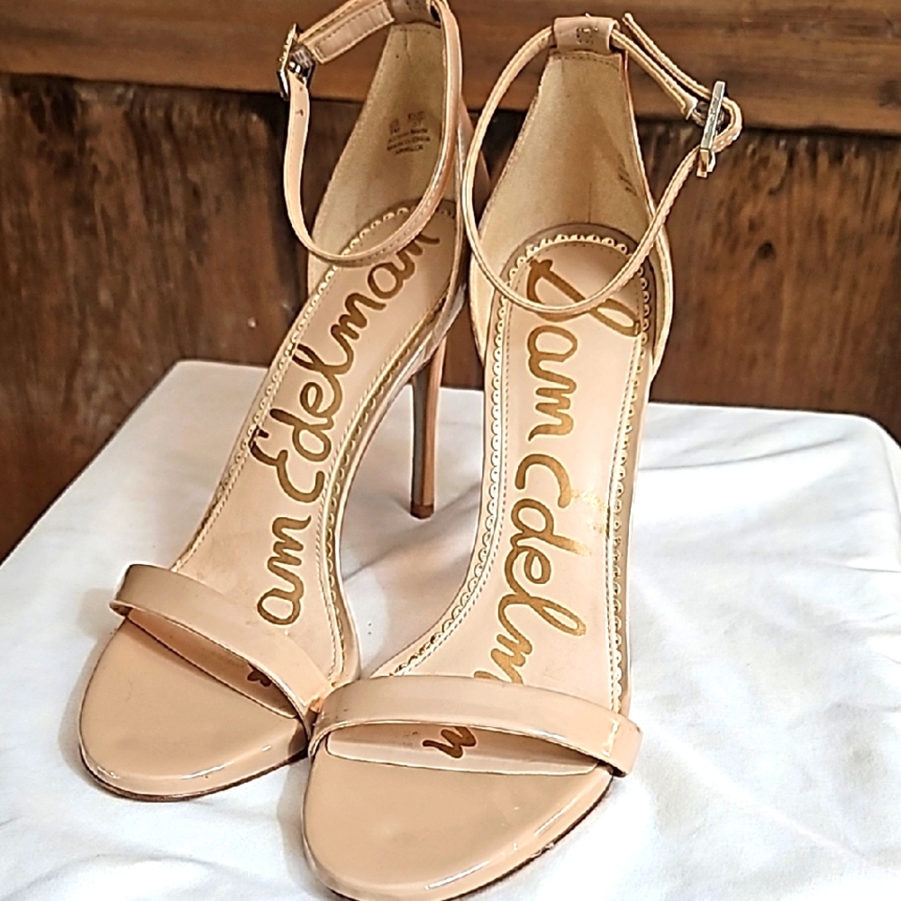 Sam Edelman Women's Tan Stiletto Heels